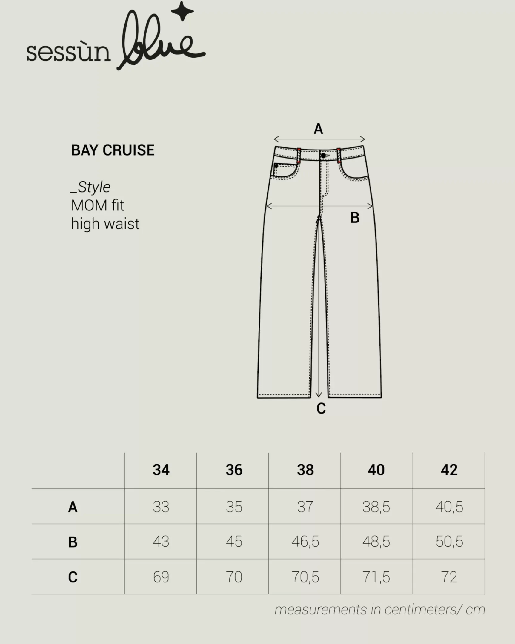 Outlet Bay cruise Taille haute