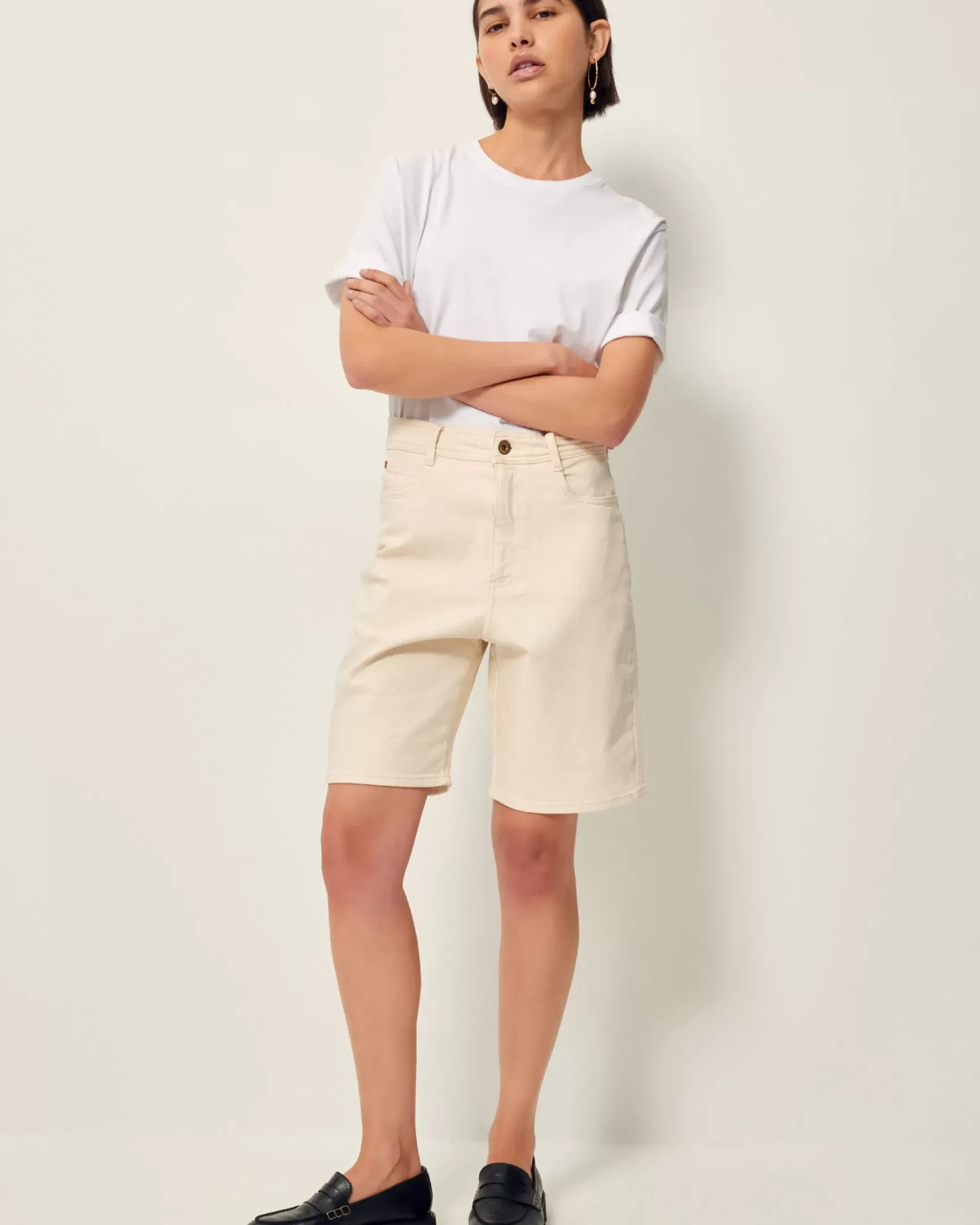 Discount Bermude Taille haute