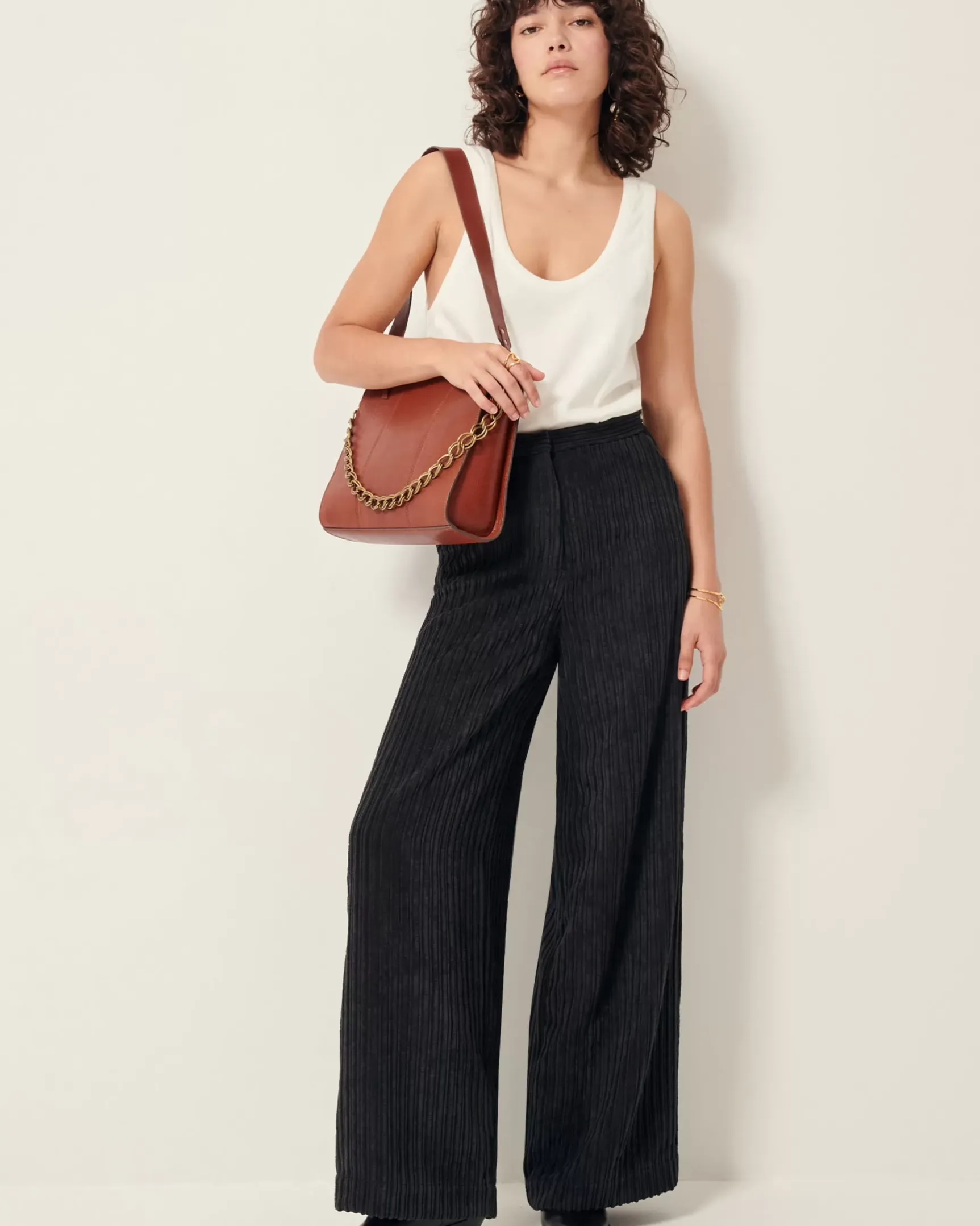 Sale Cap east Pantalons larges