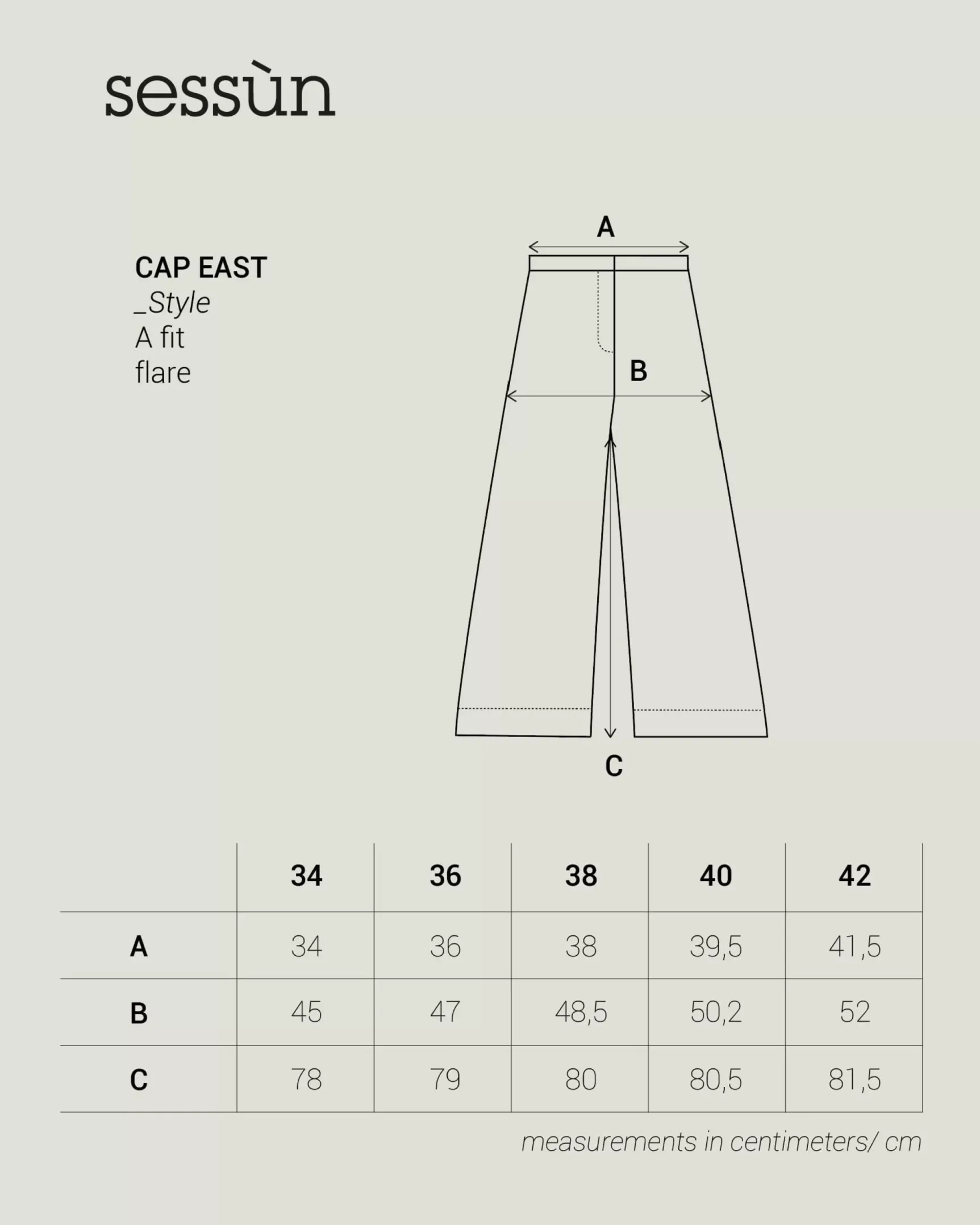 Outlet Cap east Pantalons larges