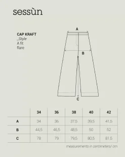 Online Cap kraft Pantalons