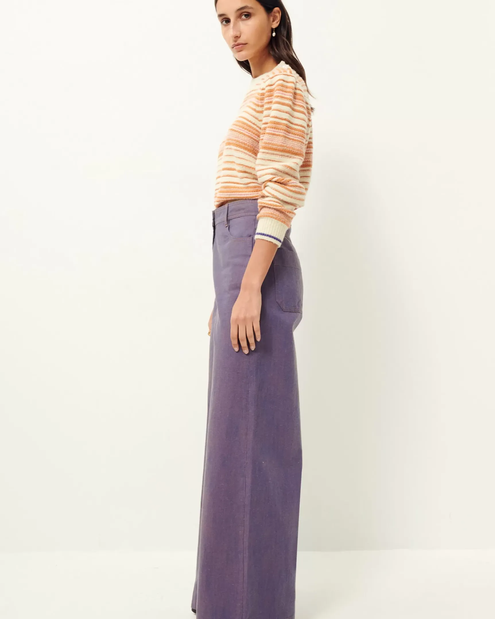 Online Captain wash Pantalons larges