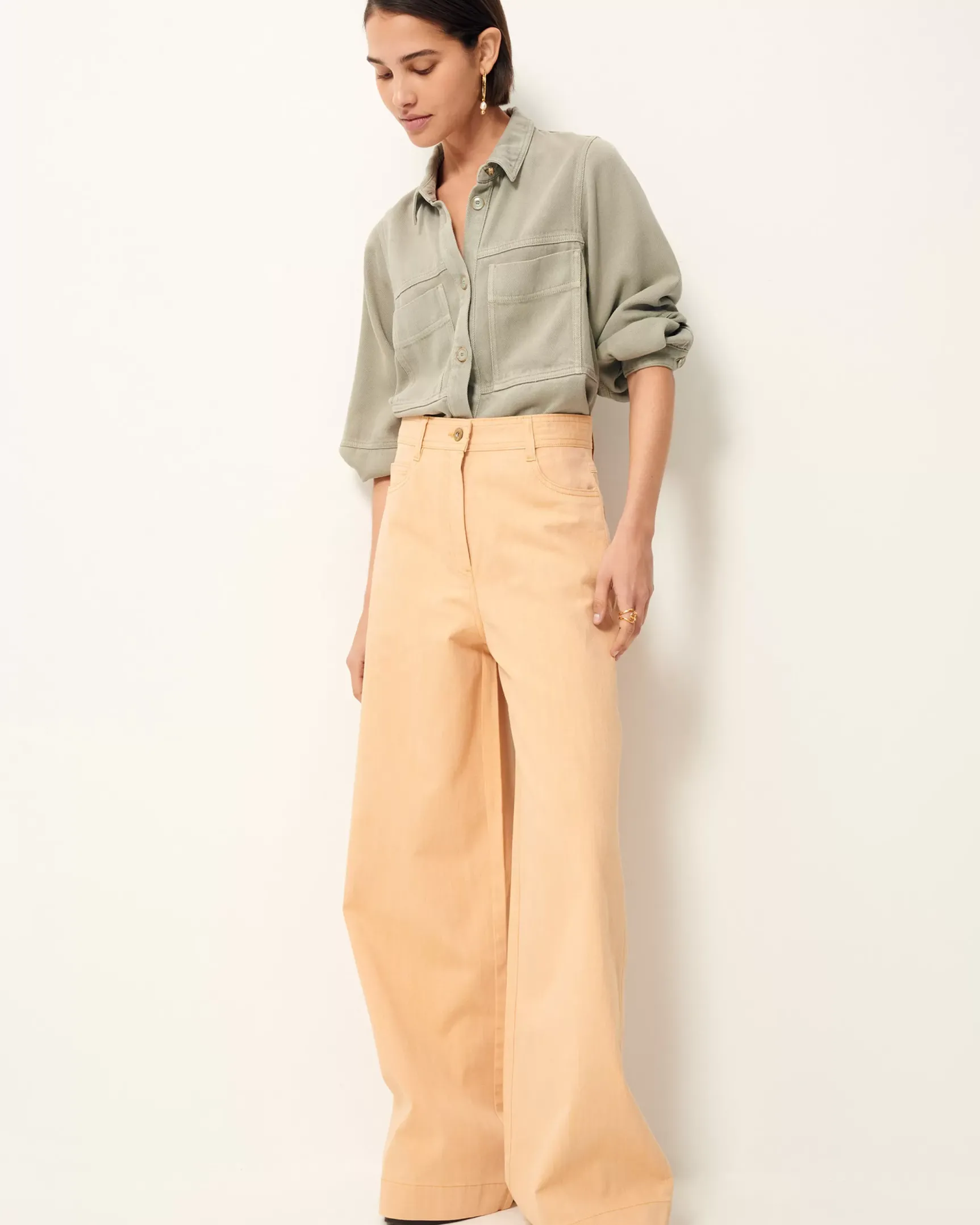 Outlet Captain wash Taille haute