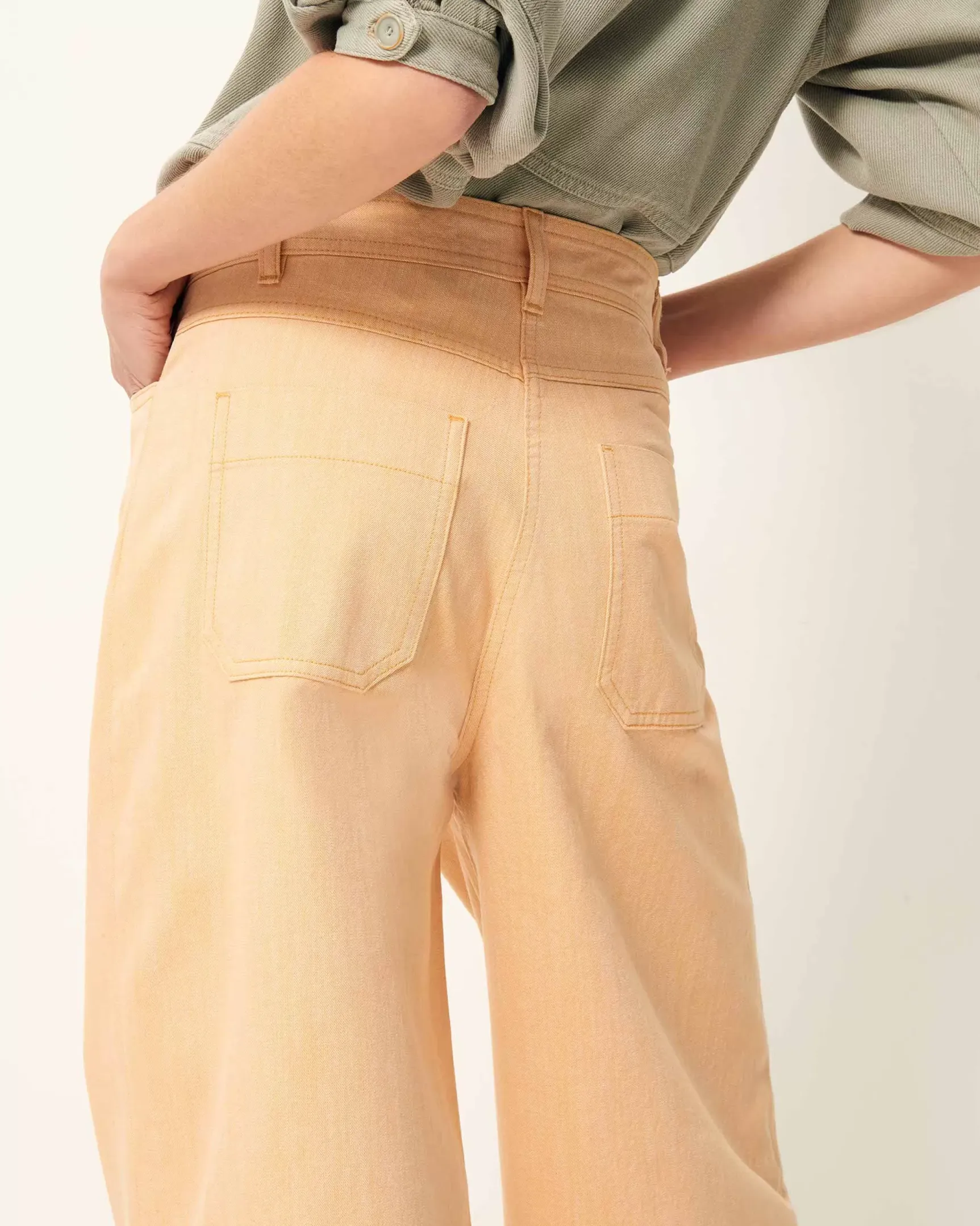 Outlet Captain wash Taille haute