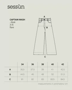 Online Captain wash Taille haute