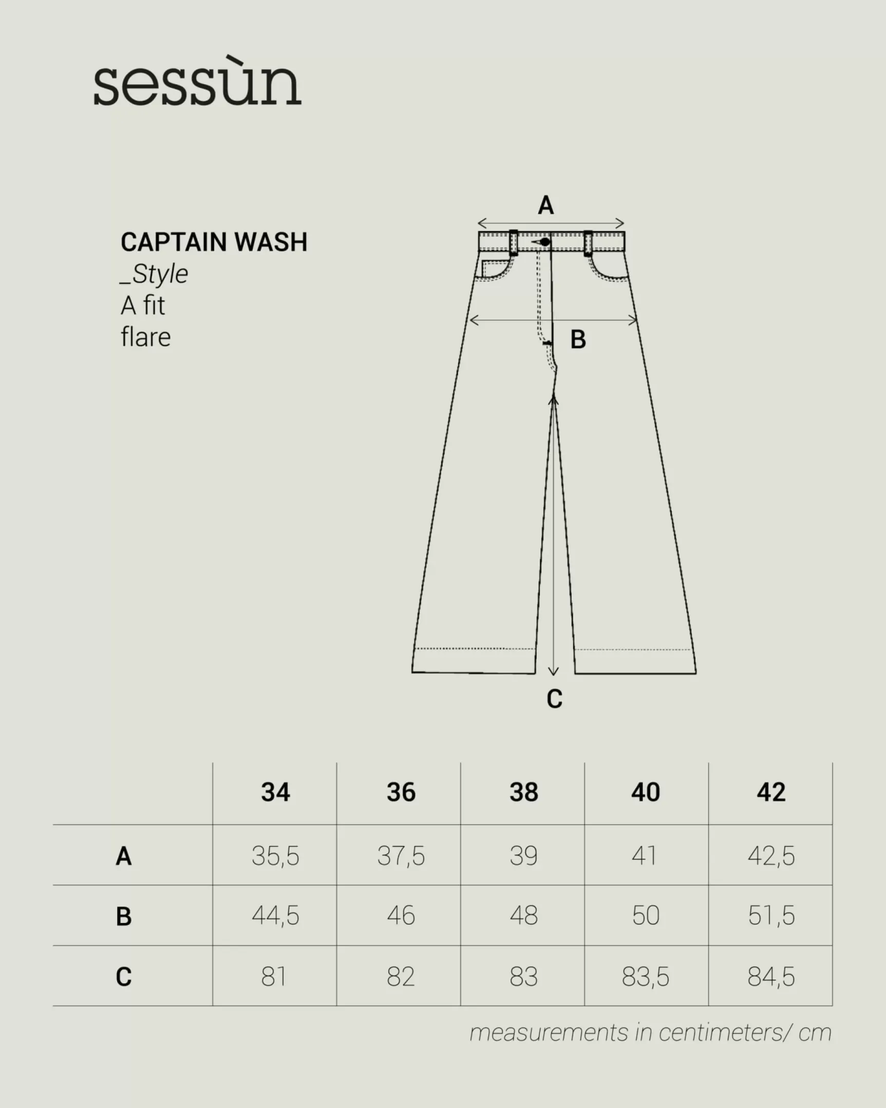 Online Captain wash Taille haute