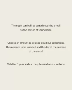 Outlet E-carte cadeau Bijoux