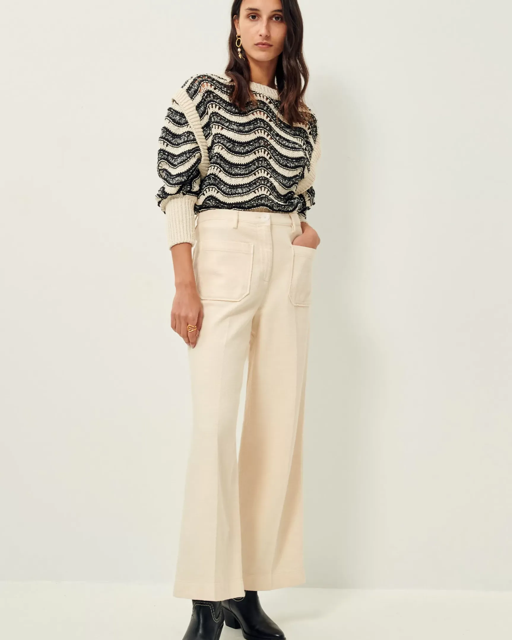 Hot Hendrick Pantalons droits