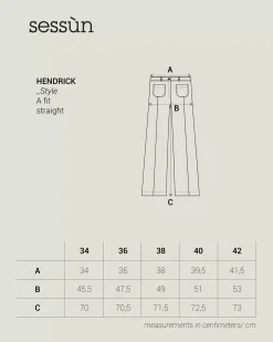 Hot Hendrick Pantalons droits