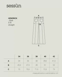 Hendrick Pantalons droits