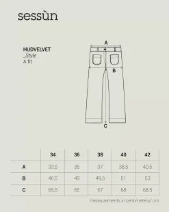 Discount Hudvelvet Pantalons velours