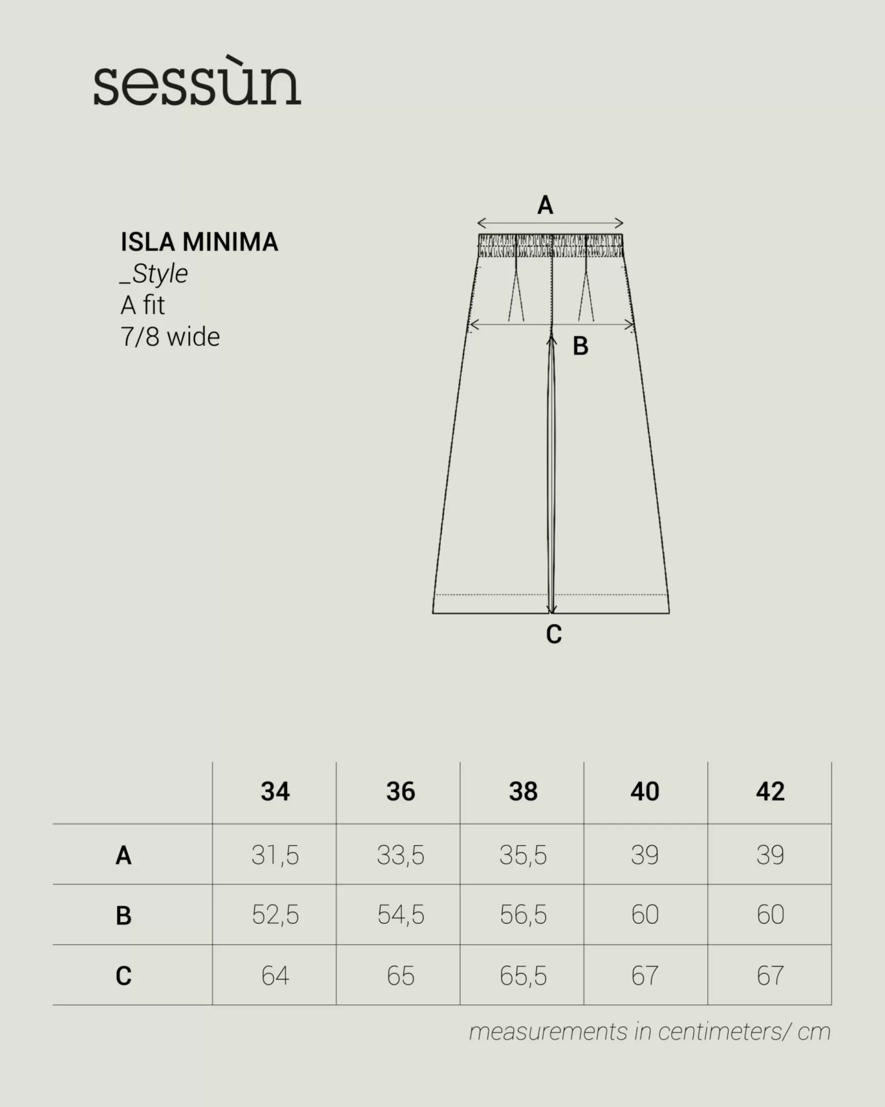 Discount Isla minima Pantalons larges