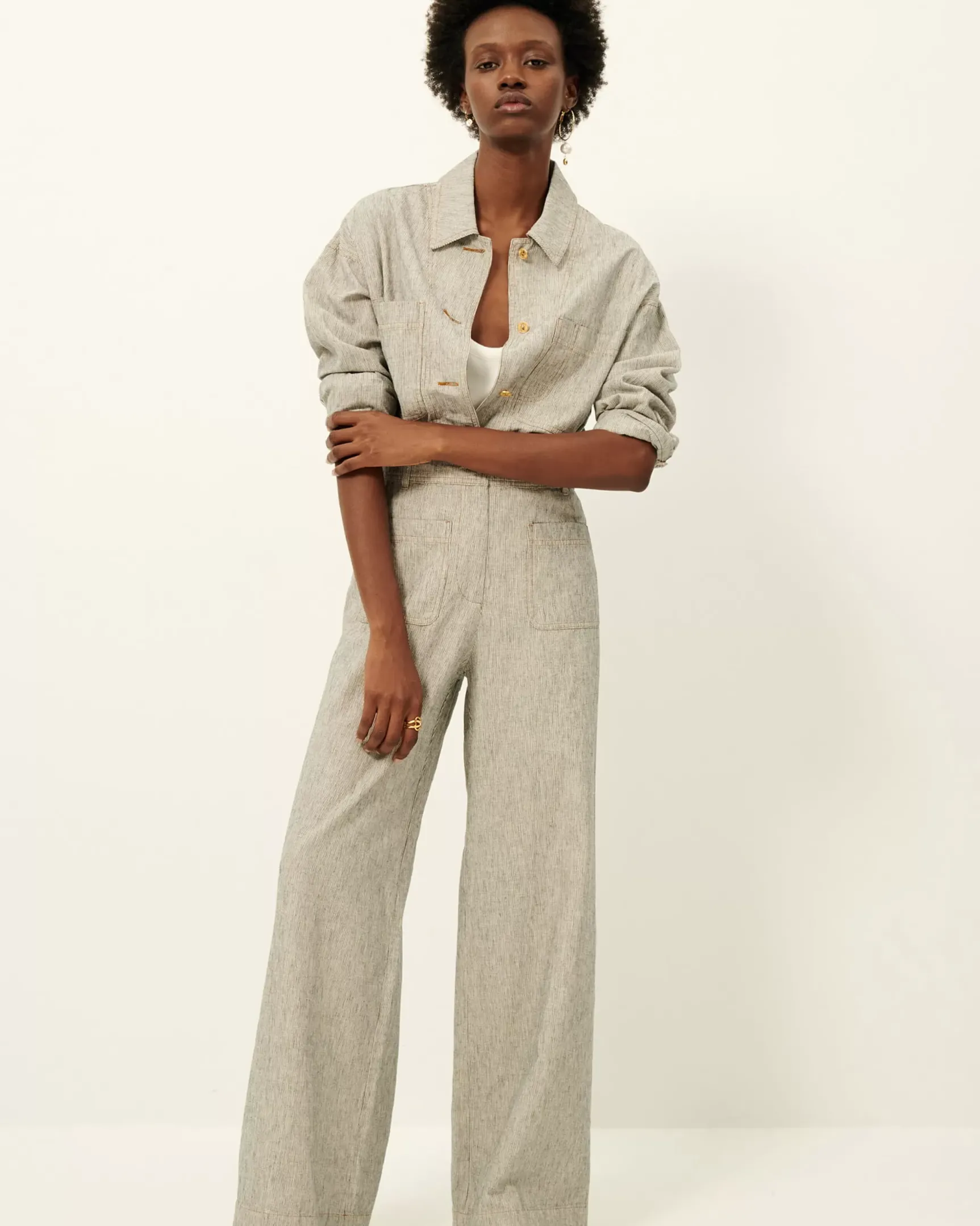 Hot Manhatti Pantalons larges