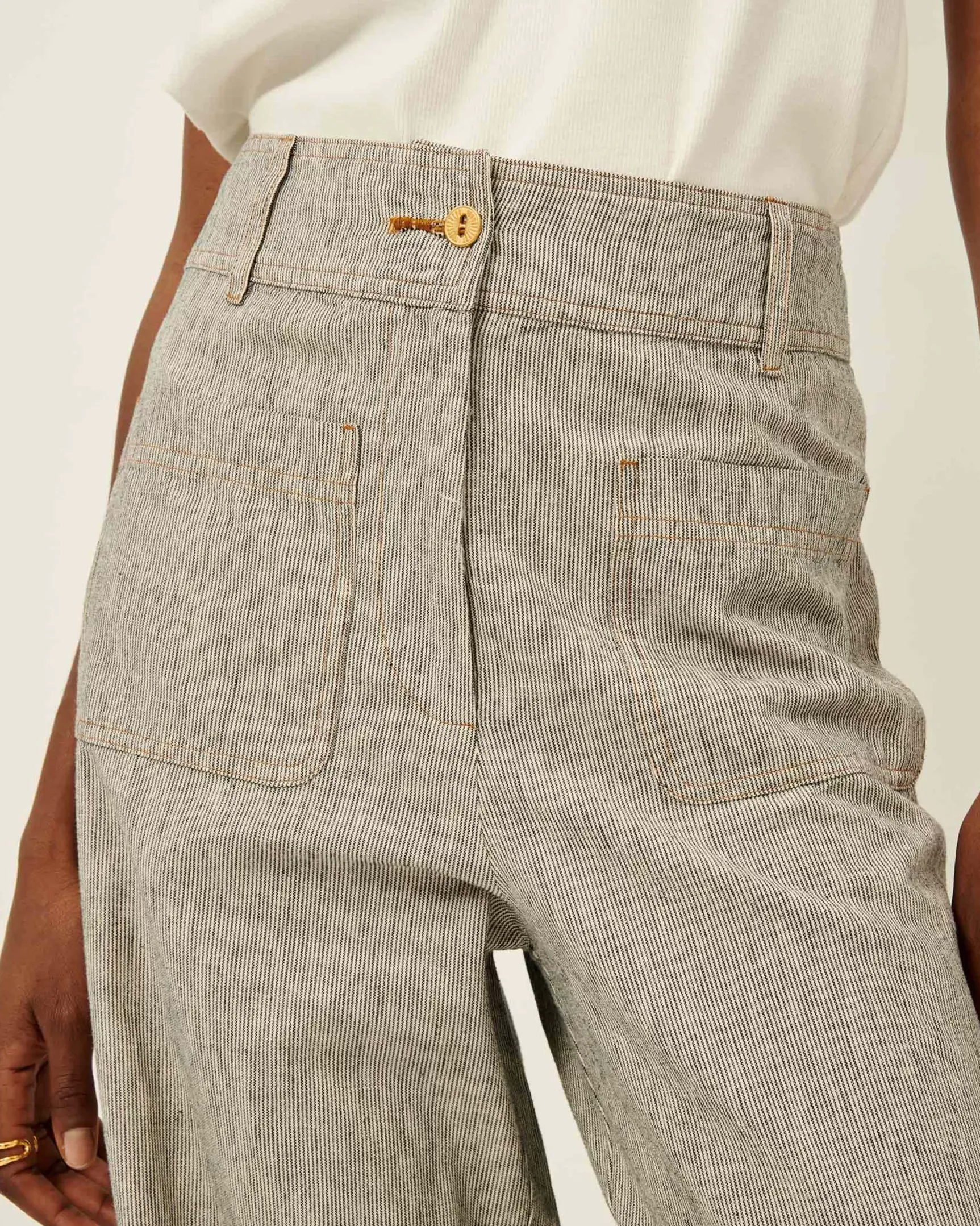 Hot Manhatti Pantalons larges