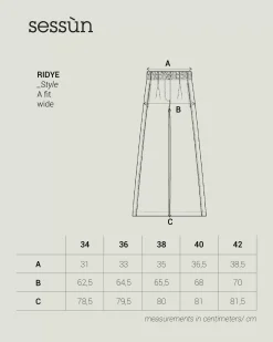 Sale Ridye Pantalons larges