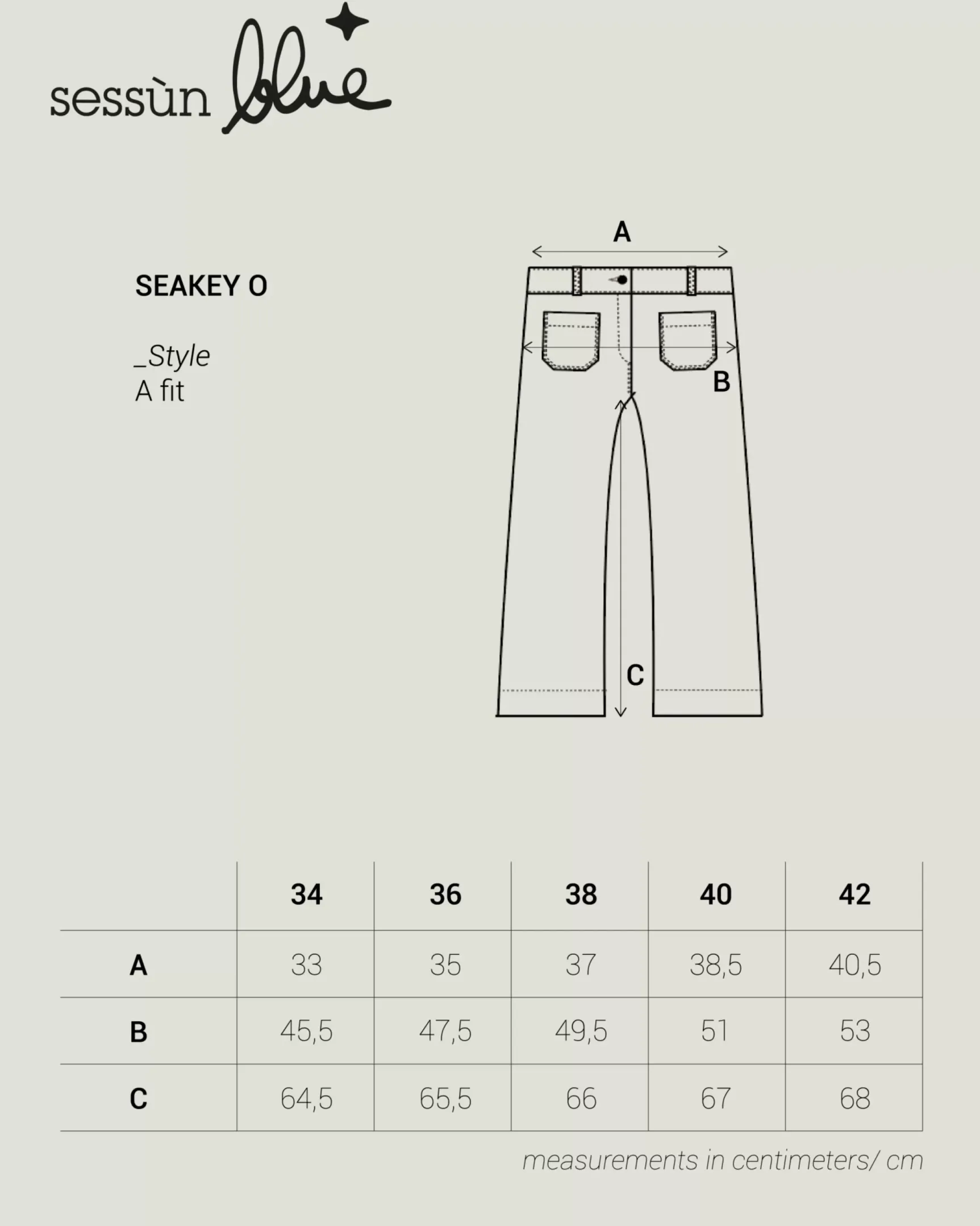 Seakey o Taille haute