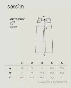 Hot Velvet cruise Pantalons droits